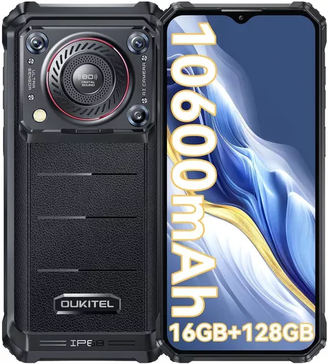 Oukitel WP36 4G 8GB 128GB Rugged Μαύρο