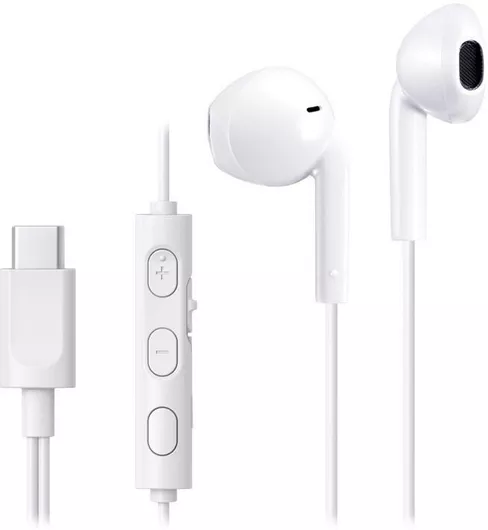 JVC HAF-R17UCW-U In-ear Handsfree Ακουστικά με Βύσμα USB-C Λευκό