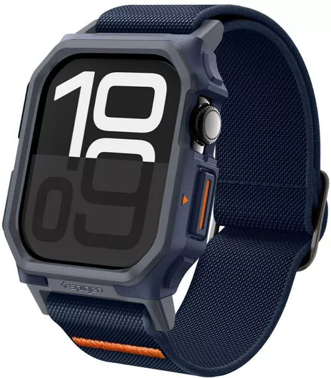 Spigen Lite Fit Pro in Blue for Apple Watch 10 (46 mm)