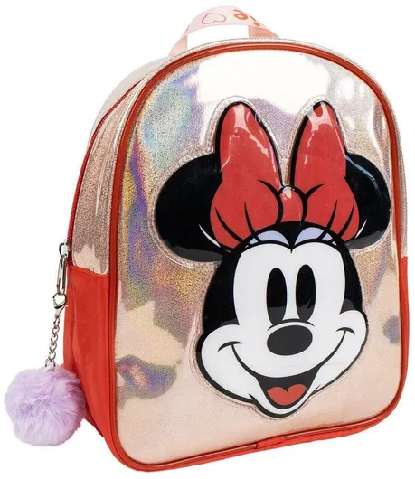 Minnie Mouse Παιδική Τσάντα 23x20x8cm Κόκκινη