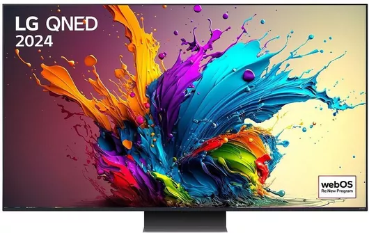 LG Smart Τηλεόραση 65" 4K UHD QNED 65QNED91T6AN HDR 2024