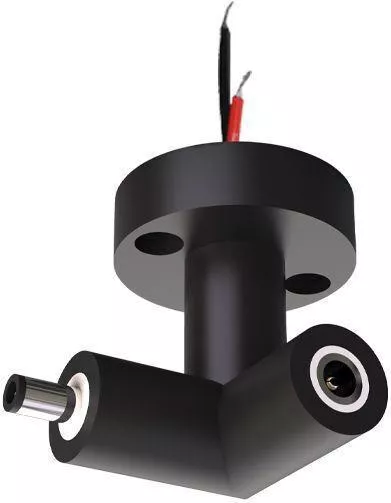 Viokef Σύνδεσμος Ράγας για Φωτιστικά 02/0604P Μαύρος