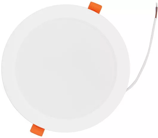 LED Panel Adeleq Στρογγυλό 12W με Ψυχρό Λευκό Φως 6200K
