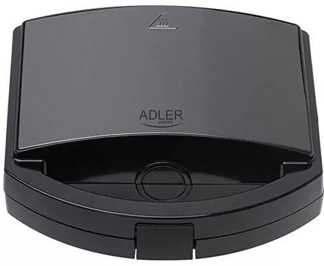 Τοστιέρα Adler AD 3069 για 2 Τοστ 1000W Μαύρο