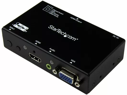 StarTech Μετατροπέας 3.5mm/HDMI/VGA female σε 3.5mm/VGA female VS221VGA2HD