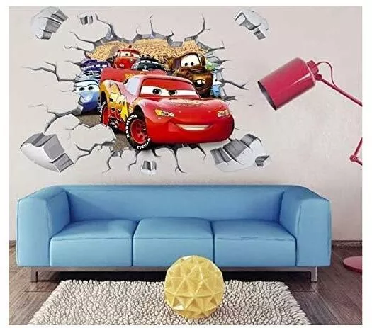 Disney Lightning McQueen & Friends Wall Stickers - B07MR4SFMJ