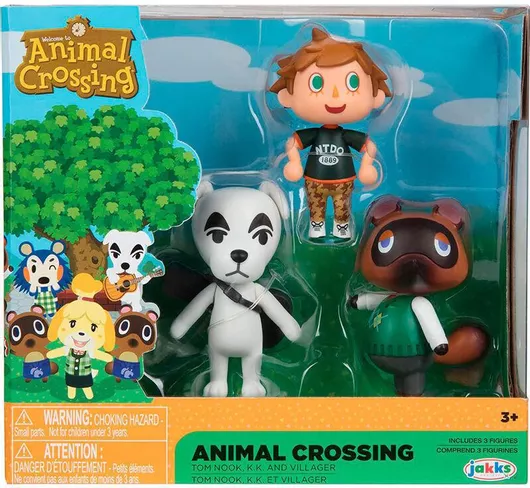Jakks Pacific Παιχνίδι Μινιατούρα Animal Crossing 6εκ.