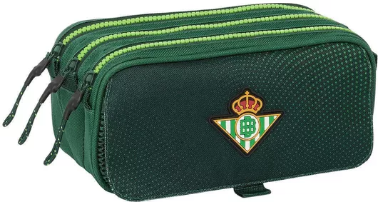 Τριπλή Κασετίνα Real Betis Balompié Πράσινο 21,5 X 10 X 8 Cm