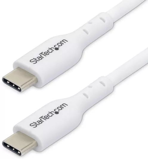 StarTech USB 2.0 Cable USB-C male - USB-C 60W Λευκό 3m USB2CC3MWHE