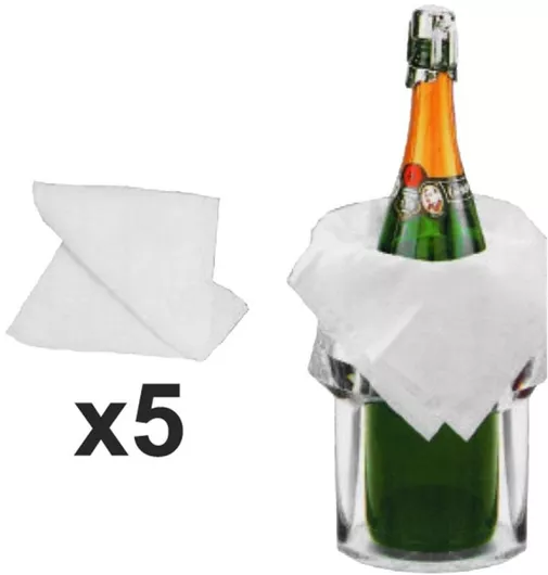 Πετσέτα Σαμπάνιας & Κρασιού Ready Εκρού 50x50cm