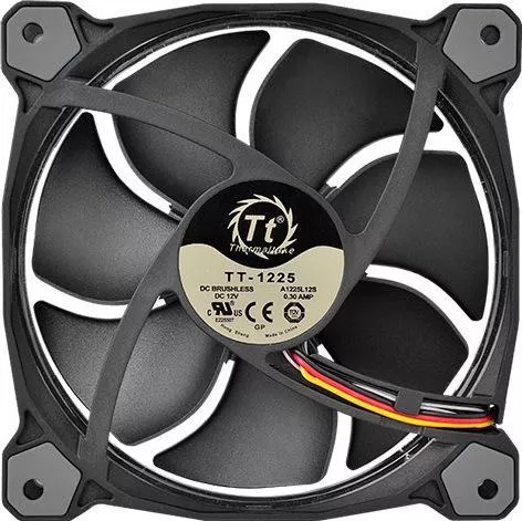 Pin Array Riing 12 Fan Case Fan Thermaltake Riing 12 LED 120mm με RGB Φωτισμό & Σύνδεση 4-Pin ...