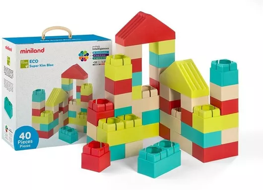 Τουβλάκι ECO Super Kim Ξύλινα για 18+ Ετών 40τμχ