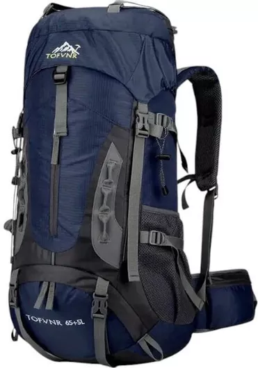 Ορειβατικό Σακίδιο 65lt Μπλε