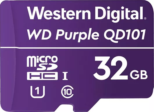 Western Digital Purple SC QD101 microSDHC 32GB Class 10 U1