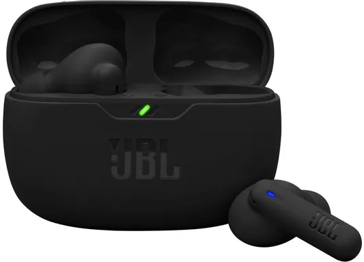 JBL Wave Beam 2 In-ear Bluetooth Handsfree Ακουστικά με Αντοχή στον Ιδρώτα & Θήκη Φόρτισης Μαύρο