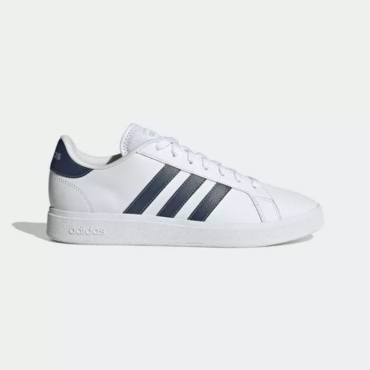 adidas Grand Court Base 2.0 Cloud White / Shadow Navy / Wonder Blue