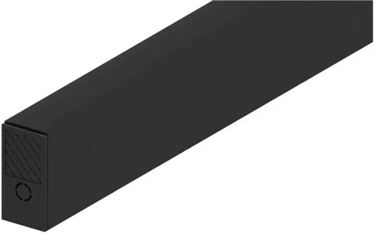 Inlight Ράγα Στερέωσης για Φωτιστικά TR005-3 Μαύρη