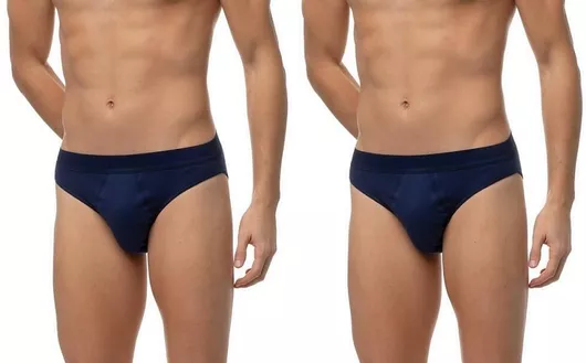 Minerva Ανδρικά Σλιπ Μπλε 2Pack