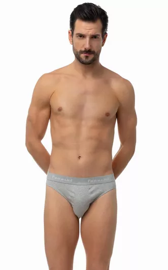 Minerva Ανδρικά Σλιπ Γκρι 2Pack