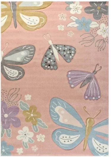 Παιδικό Χαλί Tzikas Carpets Diamond 133x190cm Ροζ