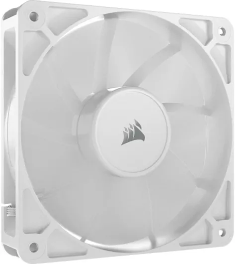 Case Fan Corsair RS120 με Λευκό Φωτισμό & Σύνδεση 4-Pin PWM Λευκό
