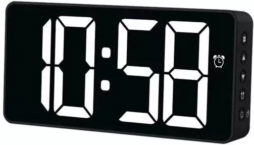 Hama Digitaler Wecker Bali Mit Temperaturanz Nachtmodus 185896