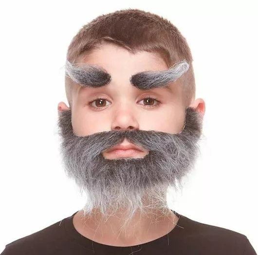 Αποκριάτικο Αξεσουάρ Παιδικά Γκρι