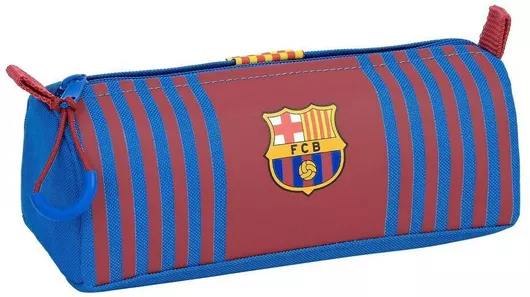 F.C. Barcelona Κασετίνα Βαρελάκι με 1 Θήκη Μπορντό
