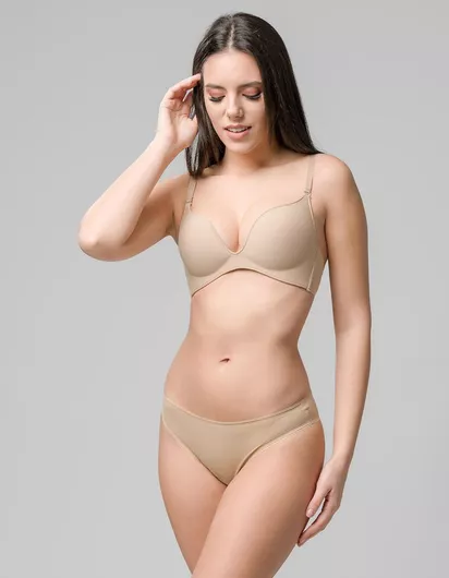 Luna Miracle One Skin Σουτιέν Push Up χωρίς Μπανέλες