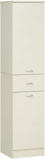 Στήλη Μπάνιου Δαπέδου HomCom Μ34xΒ34xΥ150cm Λευκό