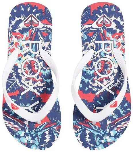 Roxy Παιδικές Σαγιονάρες Flip Flops Λευκό Tahiti