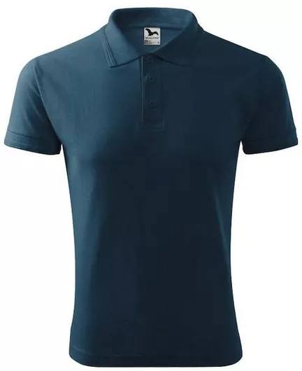 Adler Ανδρική Διαφημιστική Μπλούζα Κοντομάνικη Navy Μπλε