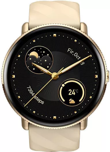 Zeblaze GTR 3 Pro 45mm Smartwatch με Παλμογράφο Χρυσό