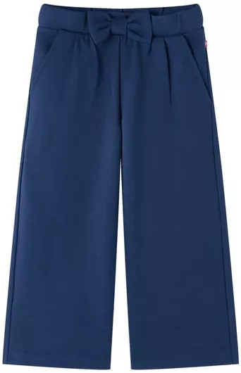 vidaXL Παιδικό Παντελόνι Navy Μπλε