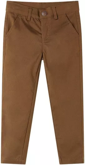 vidaXL Παιδικό Παντελόνι Chino Κονιάκ