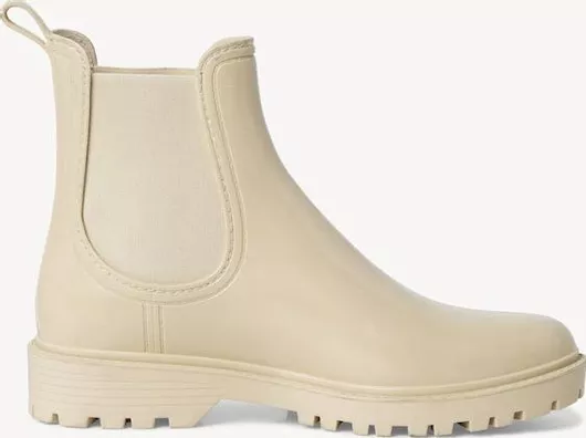 Tamaris Γυναικεία Chelsea Μποτάκια Λευκό