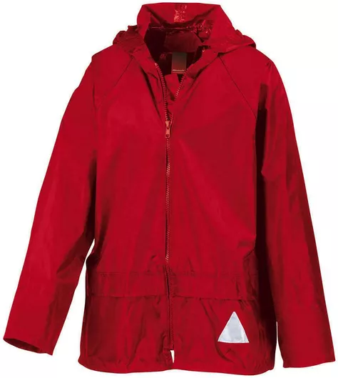 Παιδικό Αδιάβροχο Αντιανεμικό σετ | Junior Waterproof Jacket/Trouser Set | R095J Red