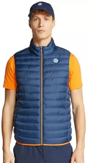 North Sails Αμάνικο Μπουφάν Puffer Navy Μπλε