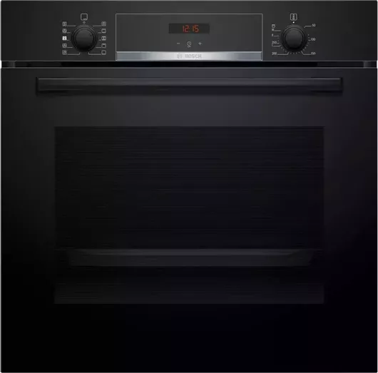 Φούρνος Bosch Hqa534eb3 Εντοιχιζόμενος 71 Lt Ecoclean Push Buttons A+ Μαύρος
