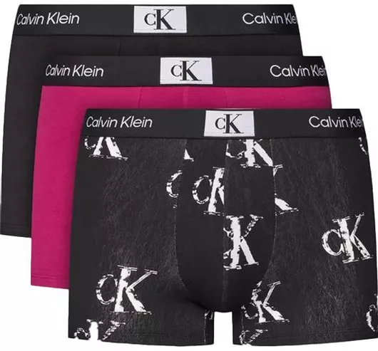 Calvin Klein Trunk Ανδρικά Μποξεράκια Μαύρο 3Pack