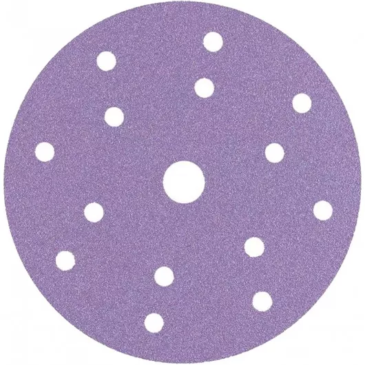 Smirdex Ceramic Line Γυαλόχαρτο με 15 Τρύπες 150x150mm