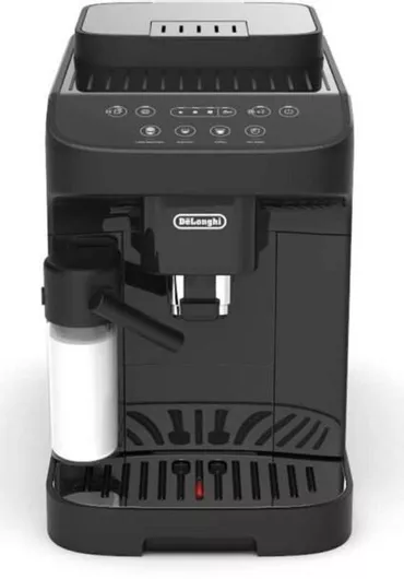 De'Longhi Magnifica Evo Αυτόματη Μηχανή Espresso 1450W Πίεσης 15bar με Μύλο Άλεσης Μαύρη