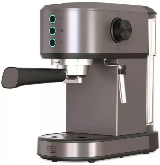 Μηχανή Espresso Black & Decker 1350W Πίεσης 20bar Μαύρη ES9200090B