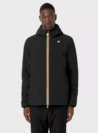 K-Way Μπουφάν Μαύρο