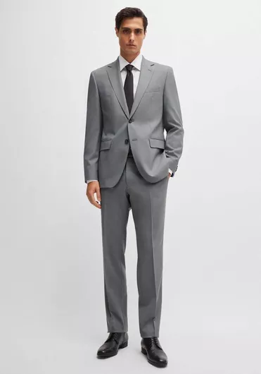 Hugo Boss Ανδρικό Κοστούμι Silver