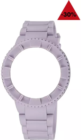 Λουράκι Ρολογιού WATX & CO Καουτσούκ 46mm Μοβ