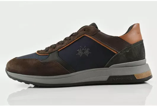 La Martina Ανδρικά Sneakers Μπλέ-καφέ
