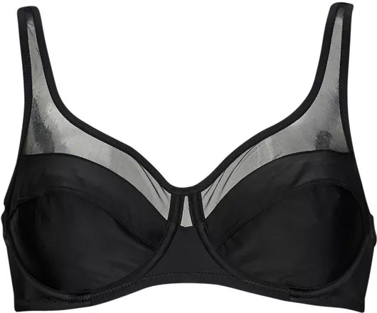 Dim Μαύρο Σουτιέν χωρίς Ενίσχυση με Μπανέλες