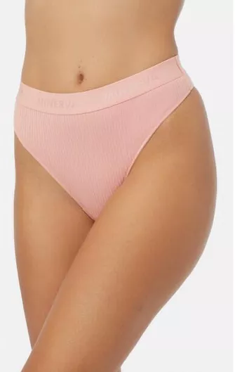 Minerva Cozy Rib Modal Γυναικείο String Peach Cream