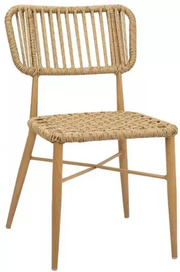 Καρέκλα Nextdeco Milena Next Ραττάν 80x49x56cm Καφέ